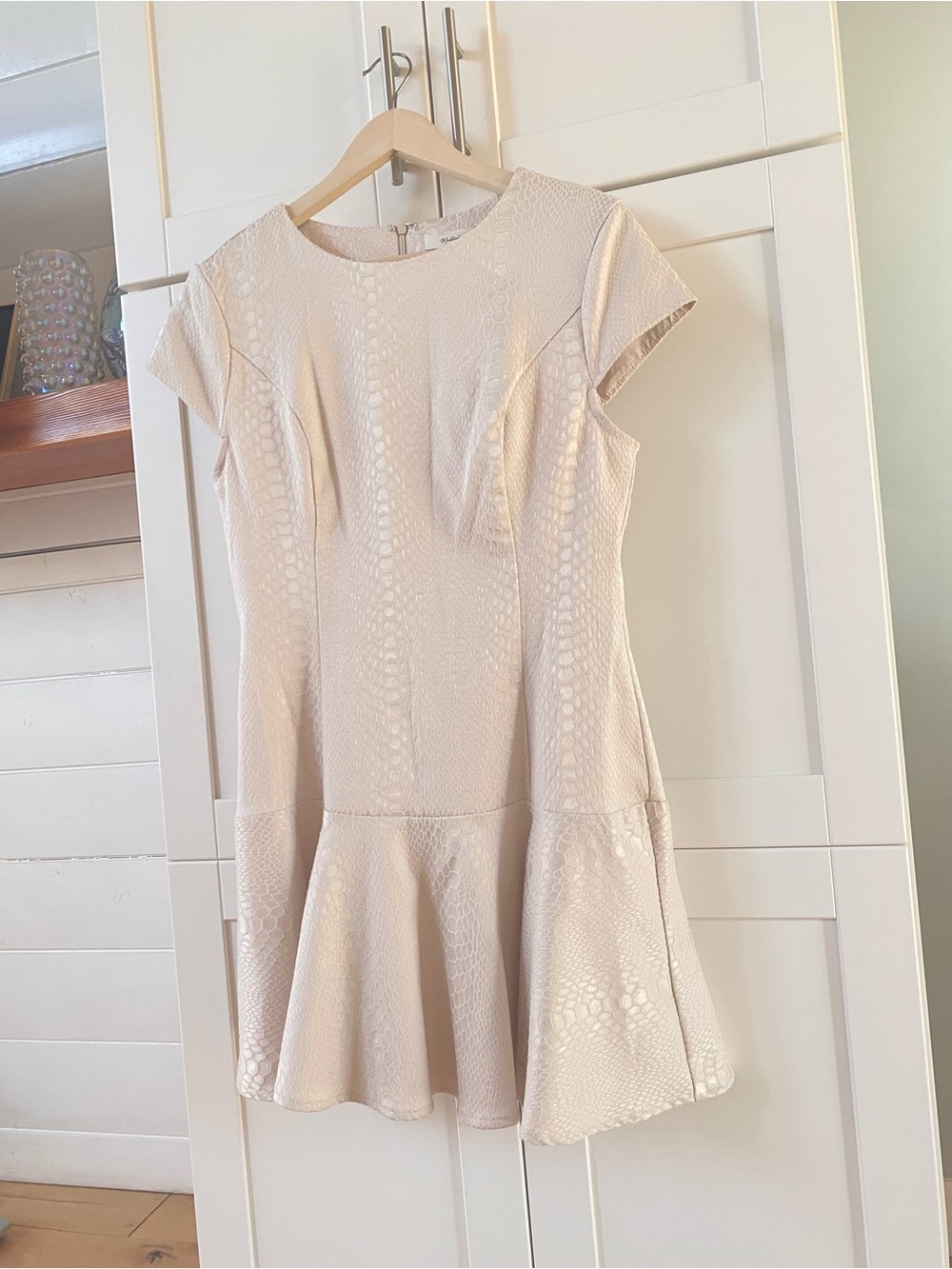 NWT Mustard Seed Reptile Textured Dress